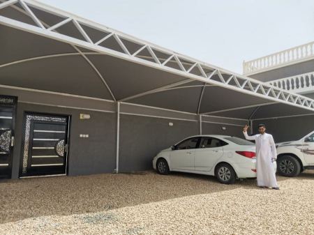 مظلات سيارات في الرياض